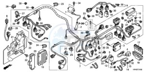 TRX420FMA Australia - (U / 2U 4WD) drawing WIRE HARNESS