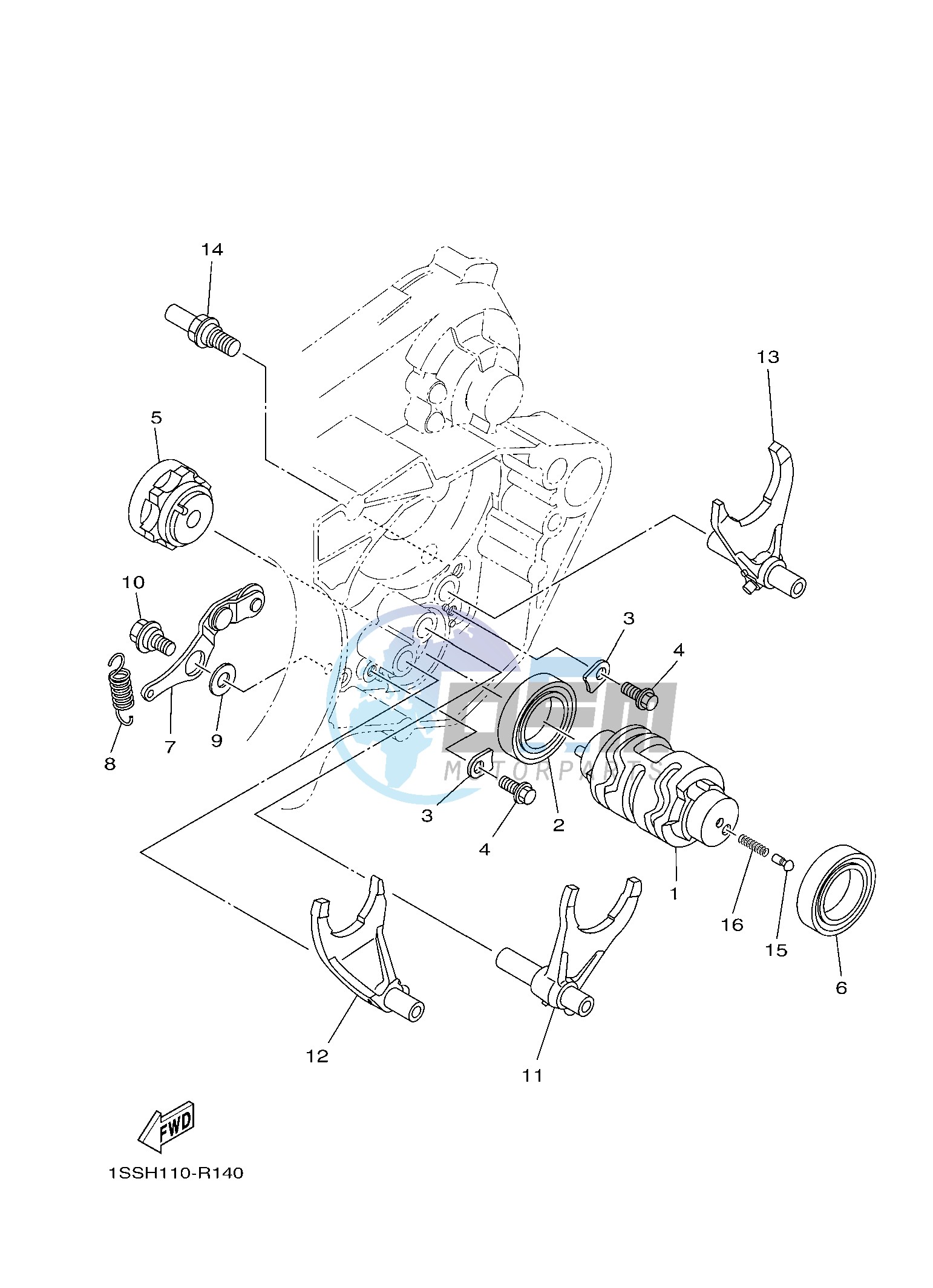 SHIFT CAM & FORK