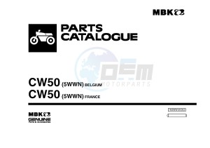 CW50 BOOSTER (5WWN 5WWN) drawing .1-Front-Page