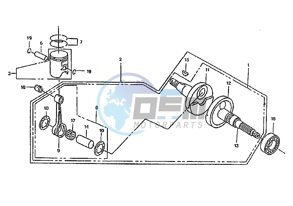 CRANKSHAFT-CYLINDER