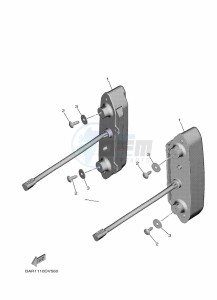 YXF850E YX85FPAN (BARK) drawing TAILLIGHT