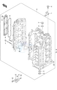 DF 140A drawing Cylinder Block