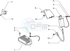 ICE 50 drawing Electronic control unit (ECU)-Vltage regulator