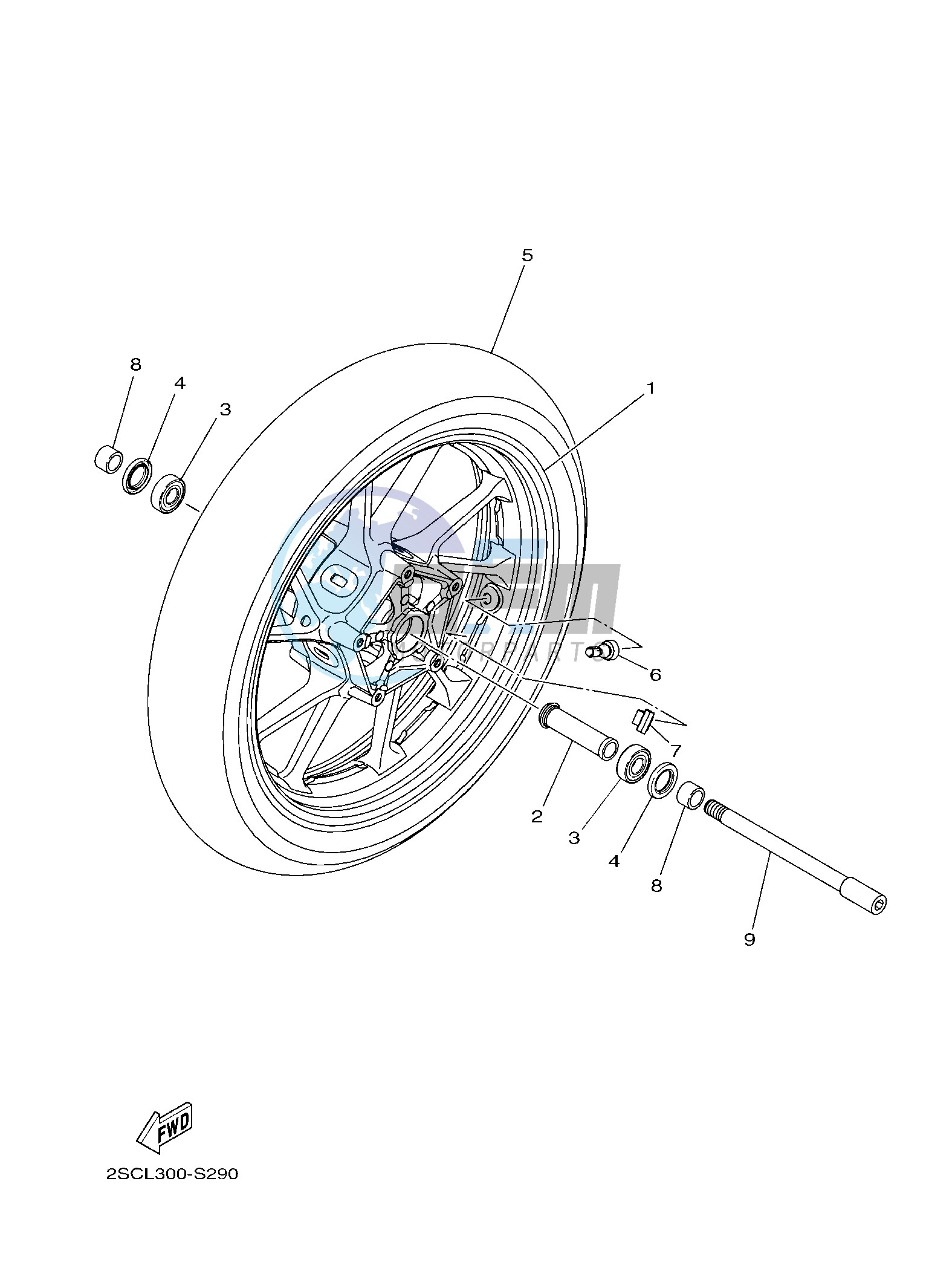 FRONT WHEEL