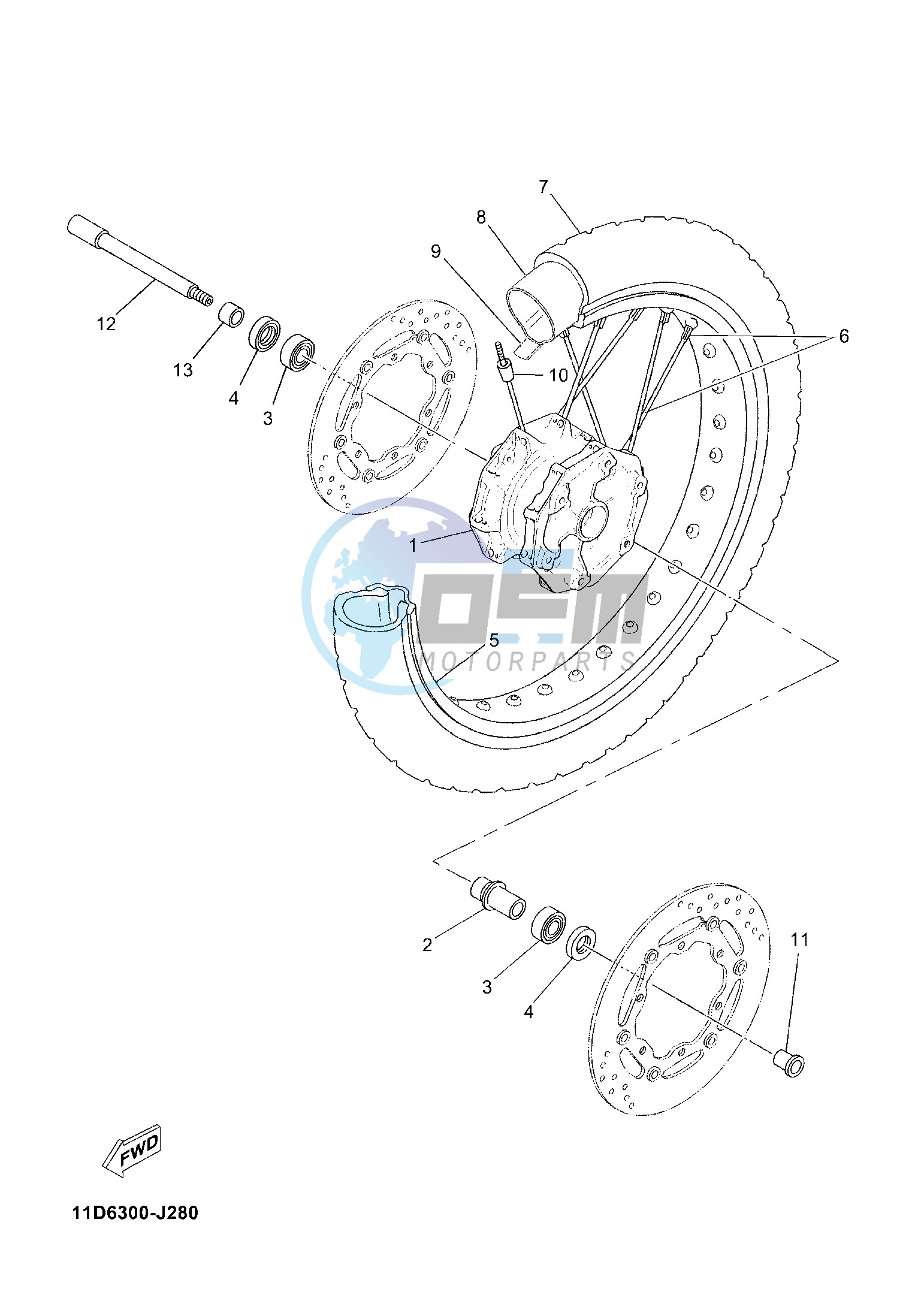 FRONT WHEEL