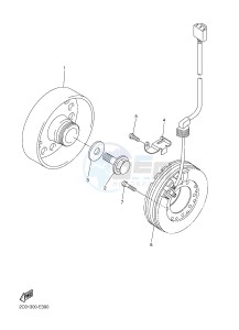 YZF-R6 600 R6 (2CXH) drawing GENERATOR