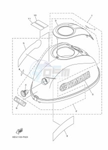 F2-5SMHB drawing TOP-COWLING