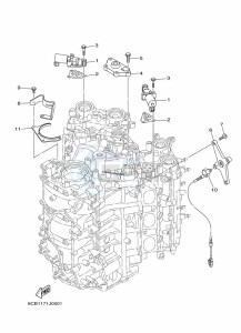 F225FETX drawing CYLINDER-AND-CRANKCASE-3