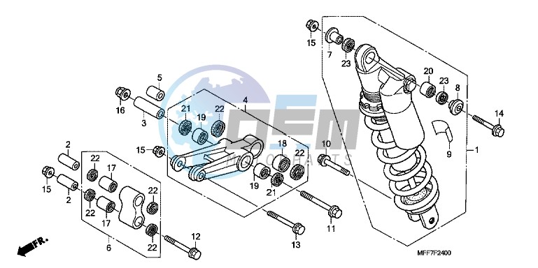 REAR CUSHION