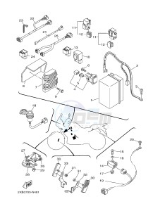 XT1200ZE SUPER TENERE ABS (2KBC) drawing ELECTRICAL 2