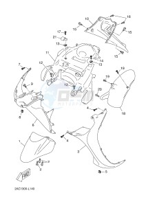 YN50F OVETTO 4T (2ACG) drawing FENDER