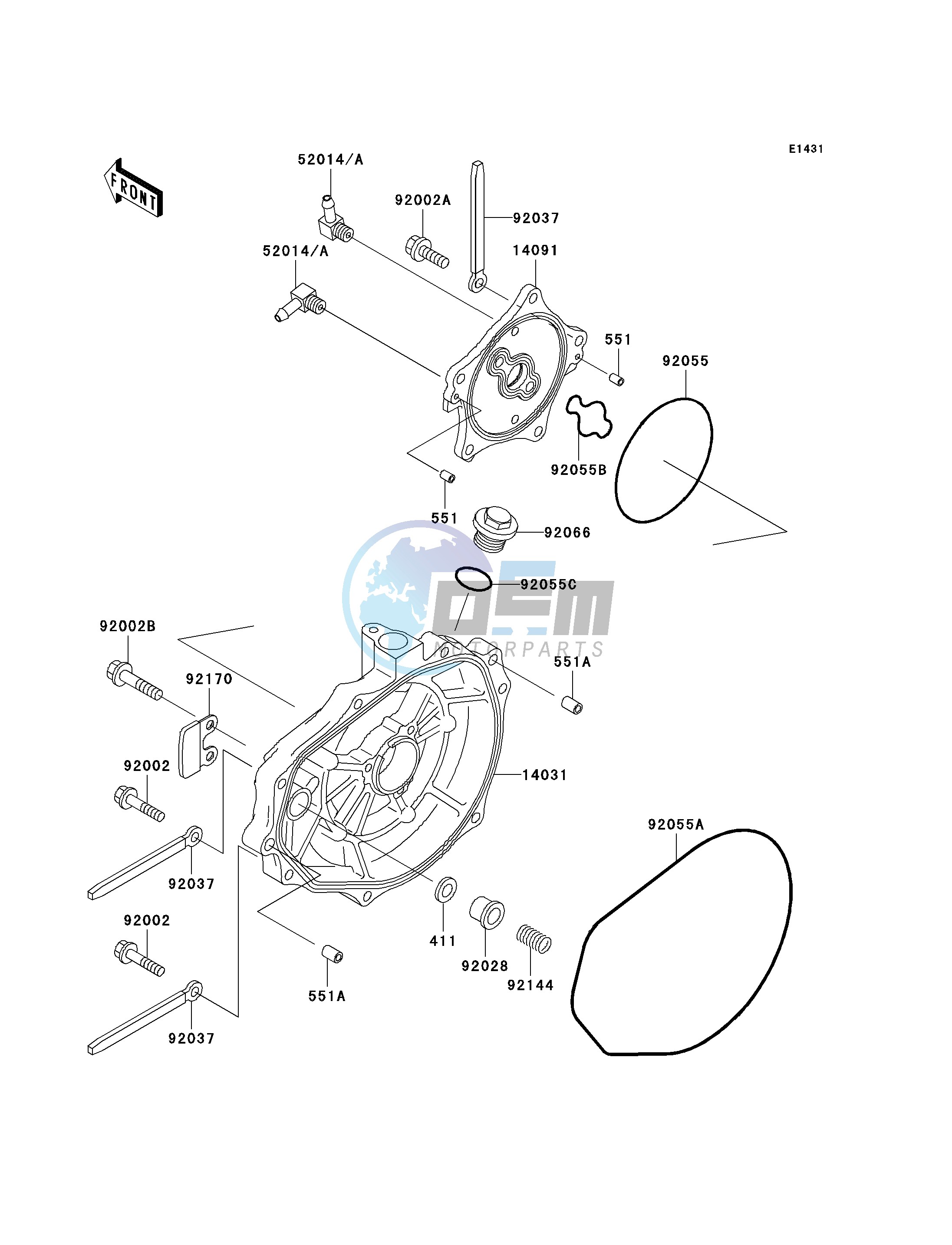 ENGINE COVER-- S- -