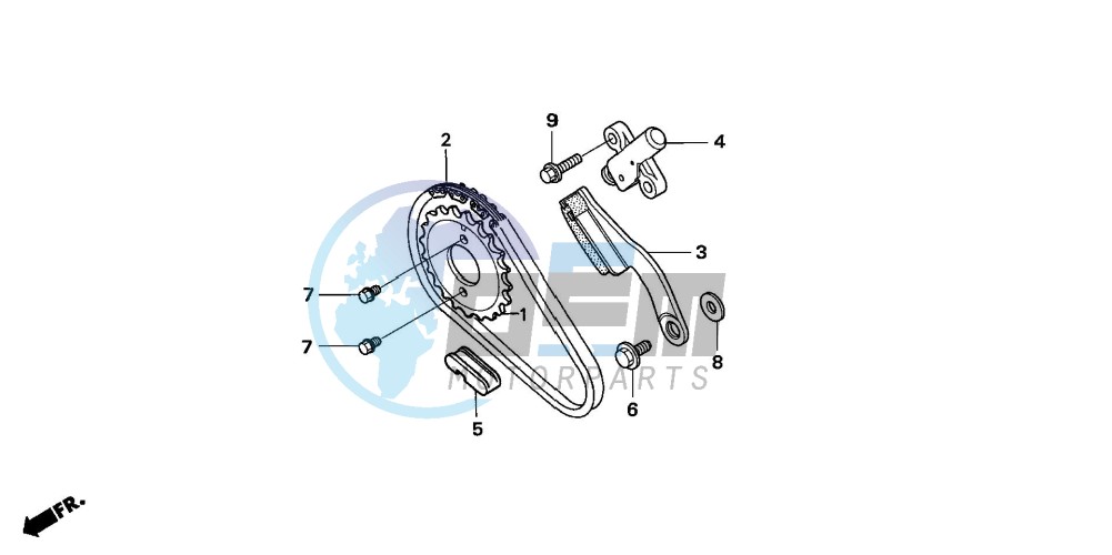 CAM CHAIN/TENSIONER