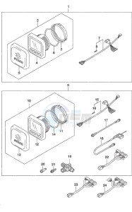 DF 175AP drawing Multi Function Gauge (1)