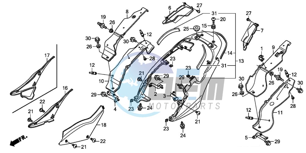 SEAT COWL/SIDE COVER