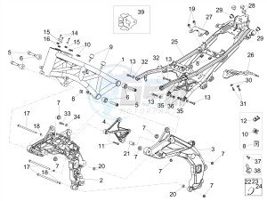 SHIVER 900 E4 ABS NAVI (APAC) drawing Frame