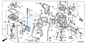 CRF450X9 Europe Direct - (ED) drawing CARBURETOR