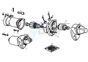 GPR R - 50 cc drawing STARTING MOTOR