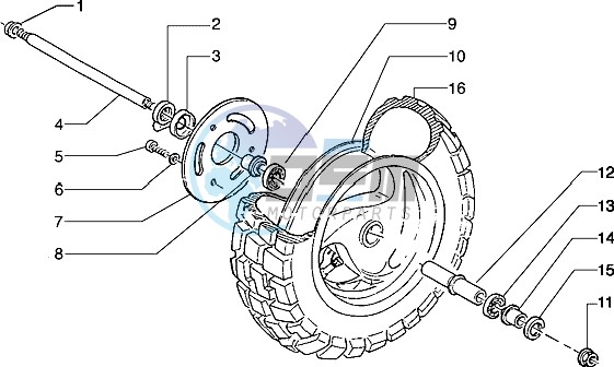 Front wheel