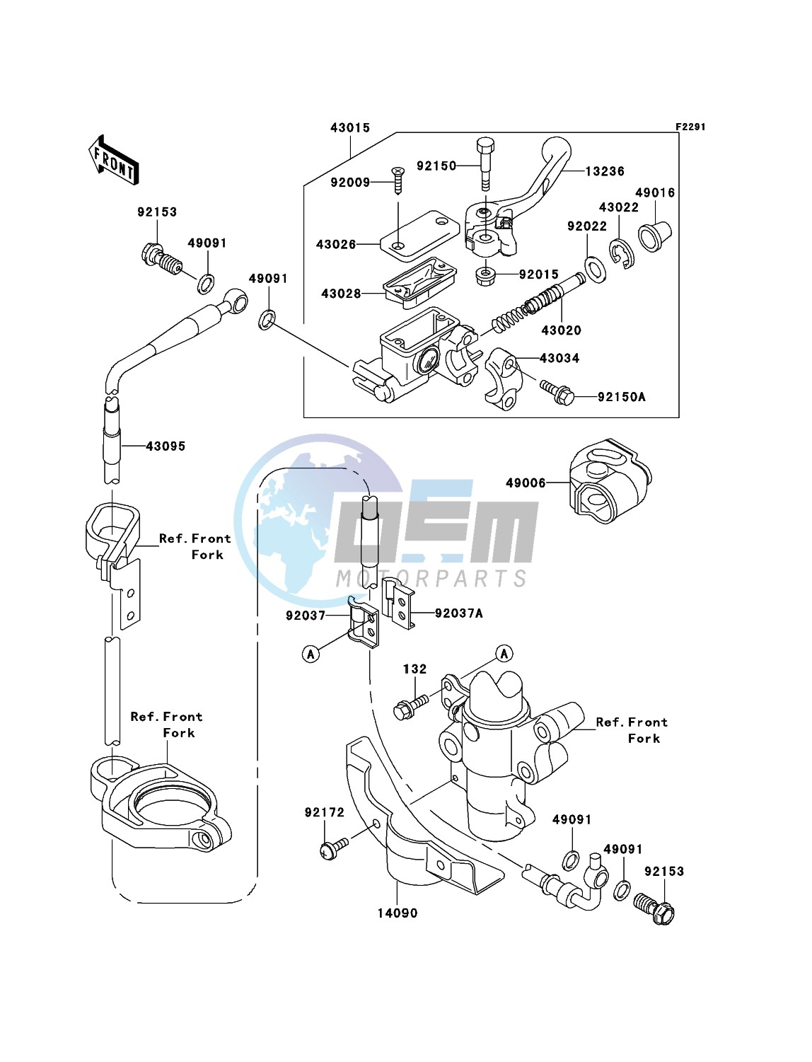 Front Master Cylinder