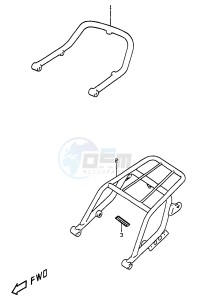 DR350 (V-W-X) drawing GRIP - CARRIER