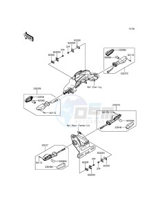 Z250SL ABS BR250FGF XX (EU ME A(FRICA) drawing Turn Signals