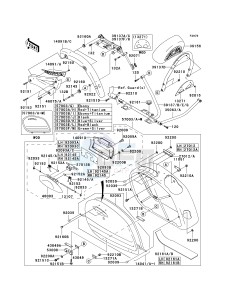 VN 1600 D [VULCAN 1600 NOMAD] (D6F-D8FA) D6F drawing SADDLEBAGS