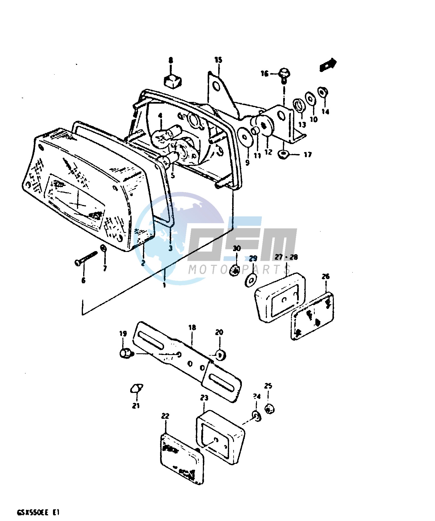 REAR COMBINATION LAMP