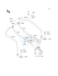 JT 900 B [900 STX] (B1-B2) [900 STX] drawing BILGE SYSTEM