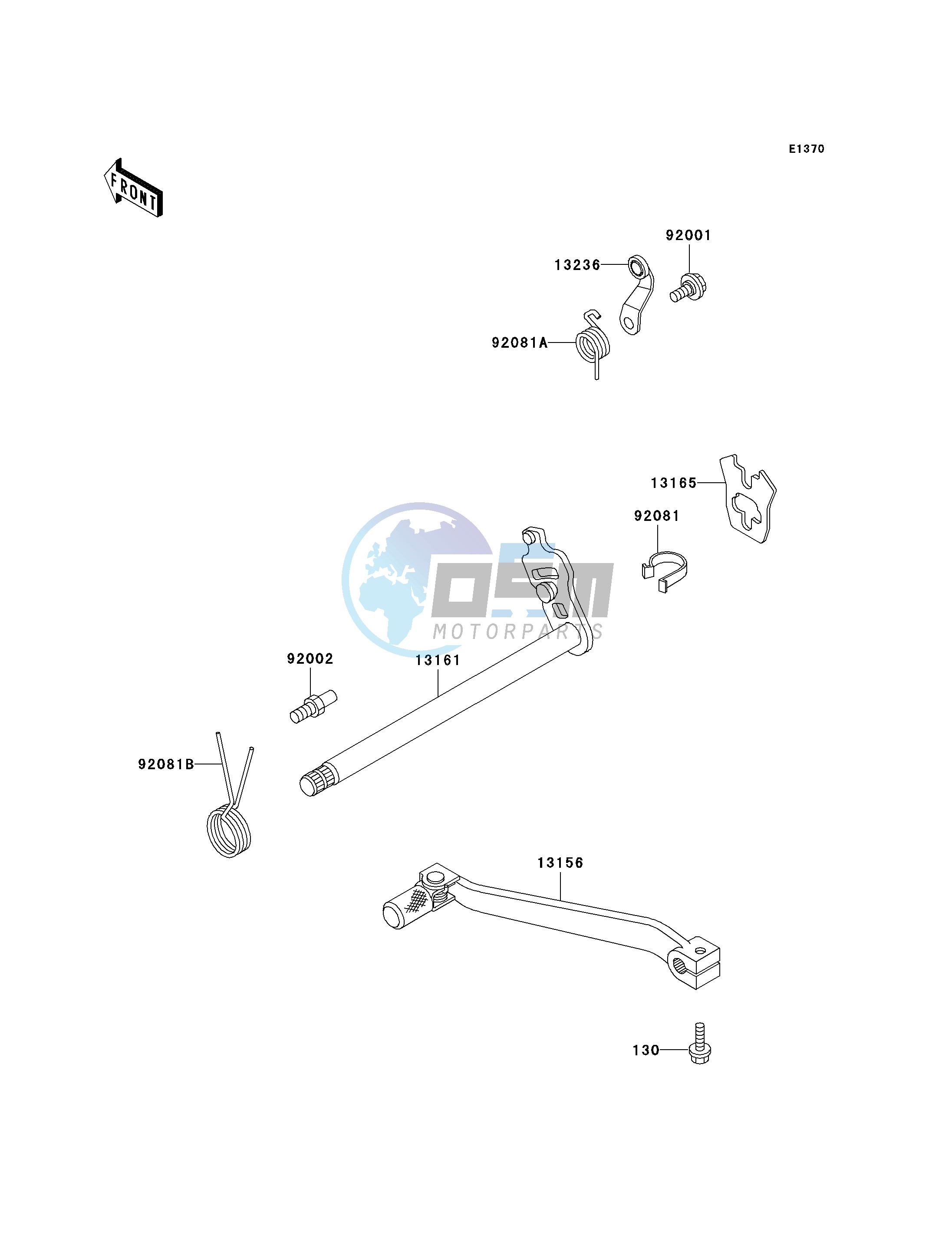 GEAR CHANGE MECHANISM