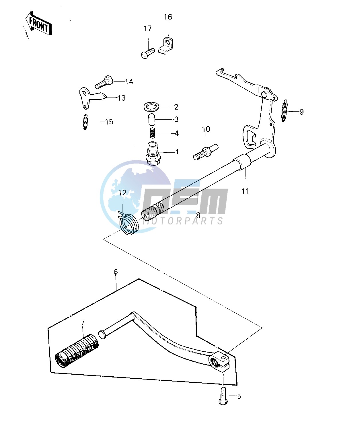 GEAR CHANGE MECHANISM