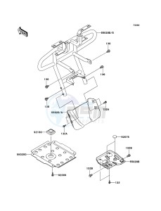 KVF360 4x4 KVF360A8F EU GB drawing Guard(s)