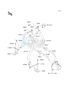 JT 1500 A [STX-15F] (A6F-A9F) A9F drawing BILGE SYSTEM