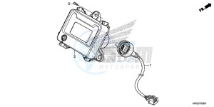 TRX420FA1F TRX420 Europe Direct - (ED) drawing METER