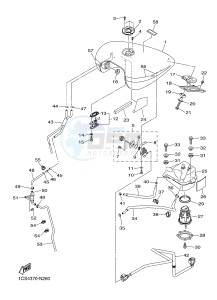 XVS1300A MIDNIGHT STAR (1CS9) drawing FUEL TANK