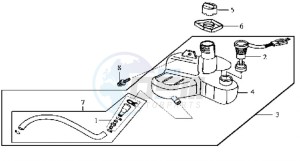 JET EURO X 50 drawing OIL TANK