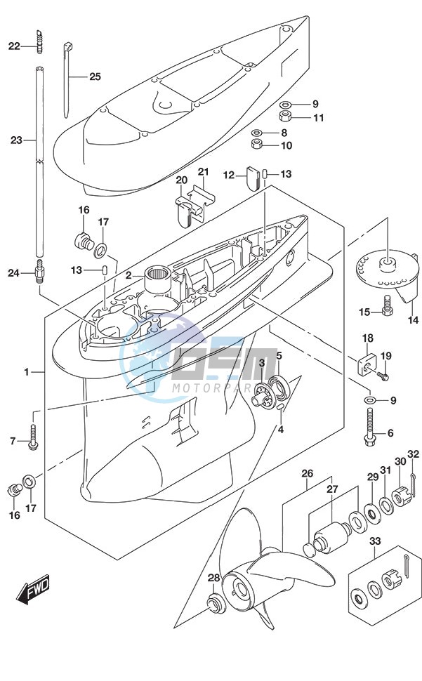 Gear Case (C/R)