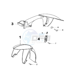 LUDIX 10 RB ONE drawing FENDERS