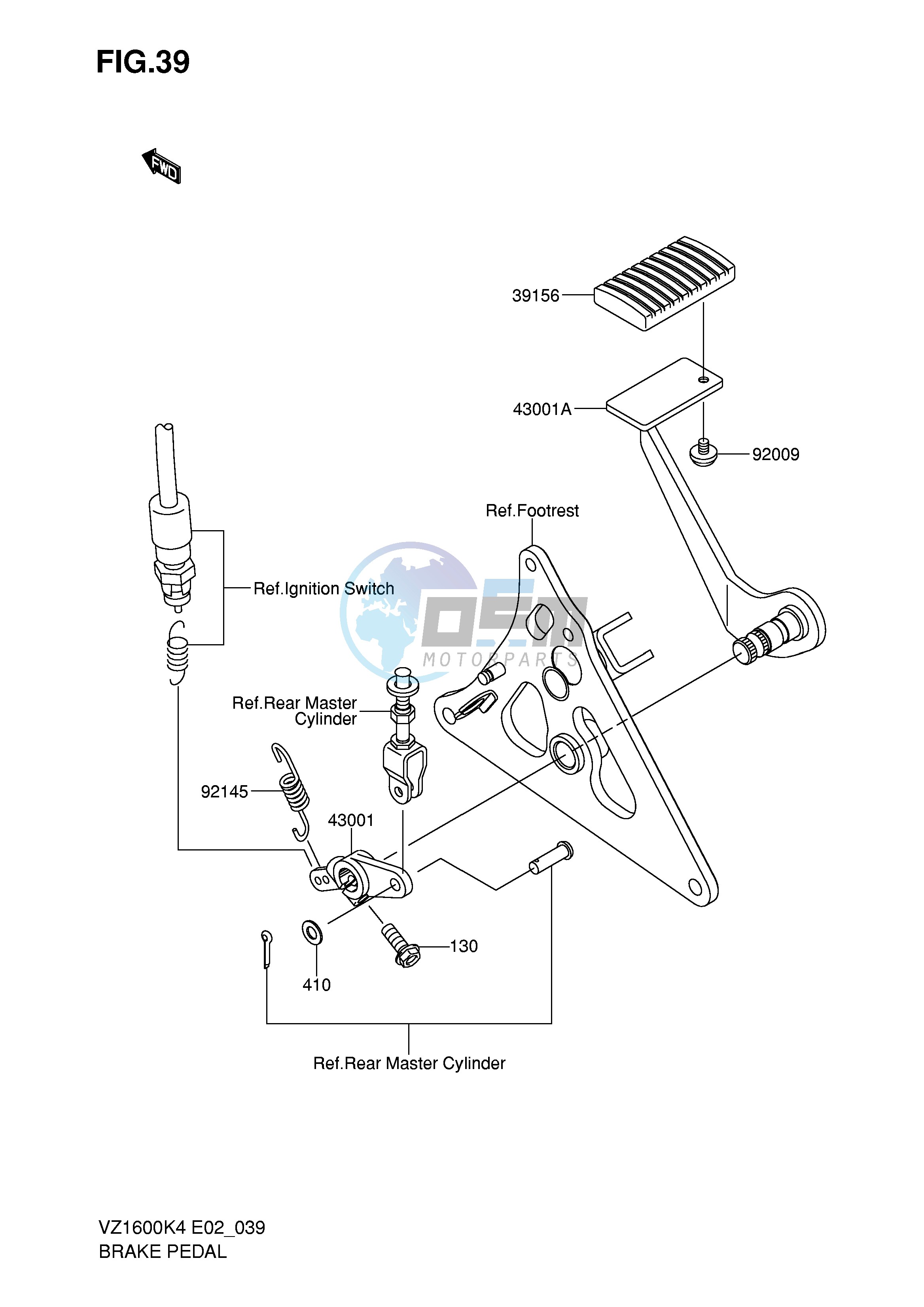 BRAKE PEDAL