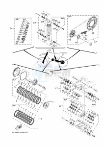 YZ250X (BF1V) drawing MAINTENANCE PARTS KIT