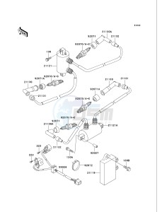 VN 750 A [VULCAN 750] (A20-A21) [VULCAN 750] drawing IGNITION SYSTEM