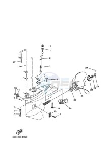 F80BETL drawing LOWER-CASING-x-DRIVE-2