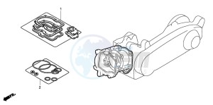 NSS250 drawing GASKET KIT A