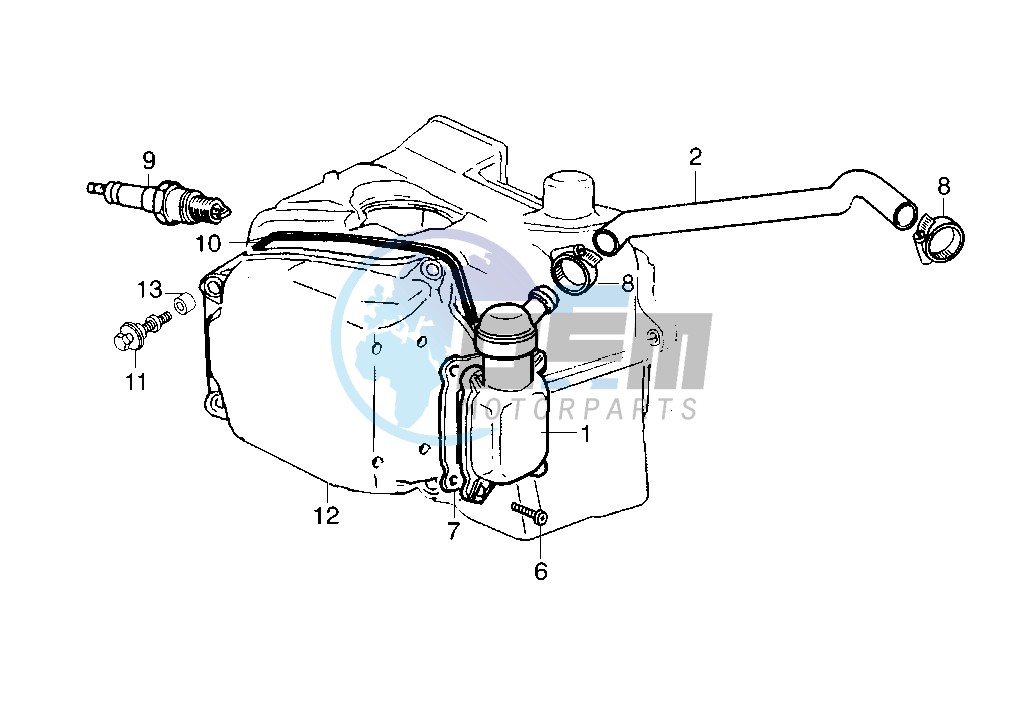 Cylinder head cover