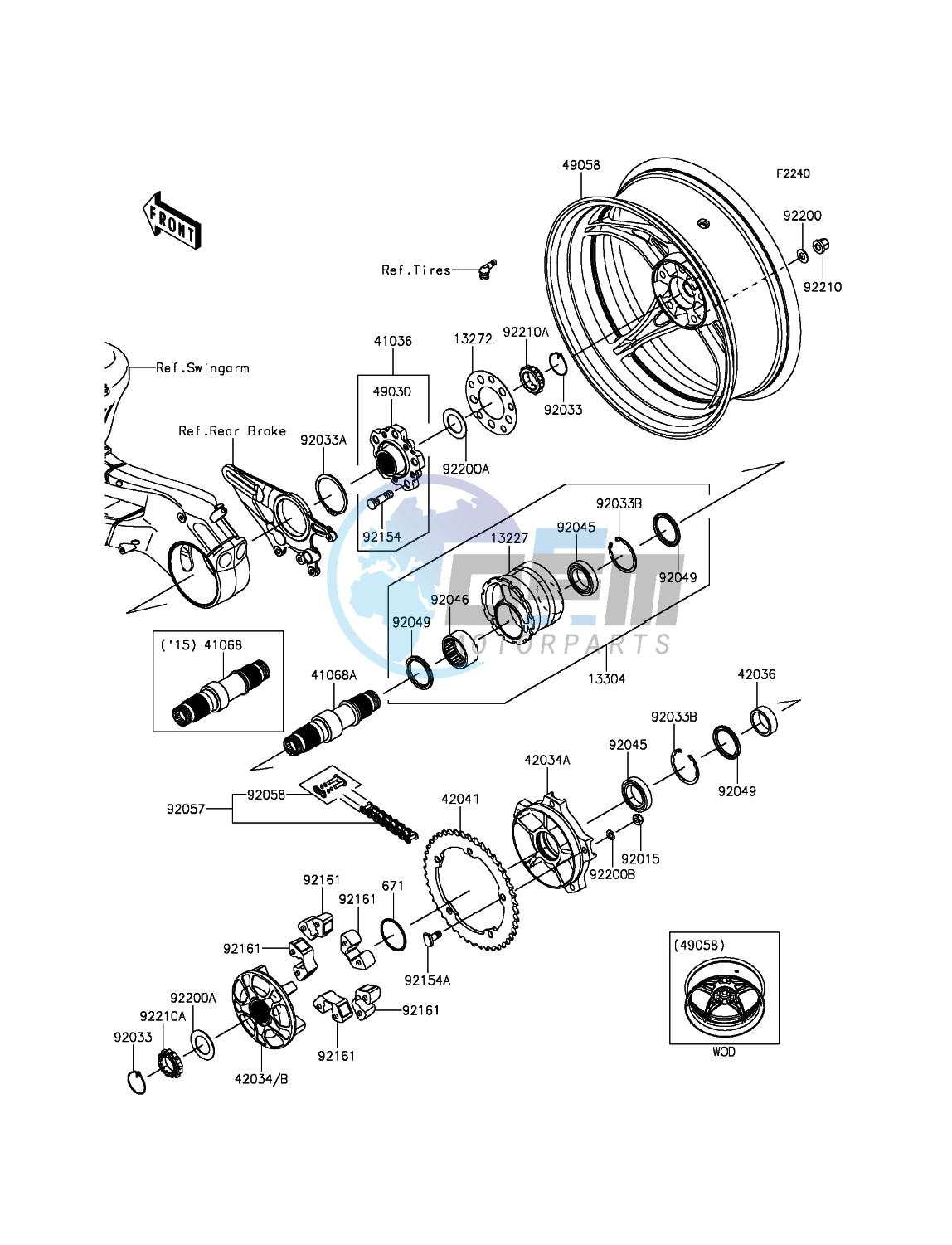 Rear Hub