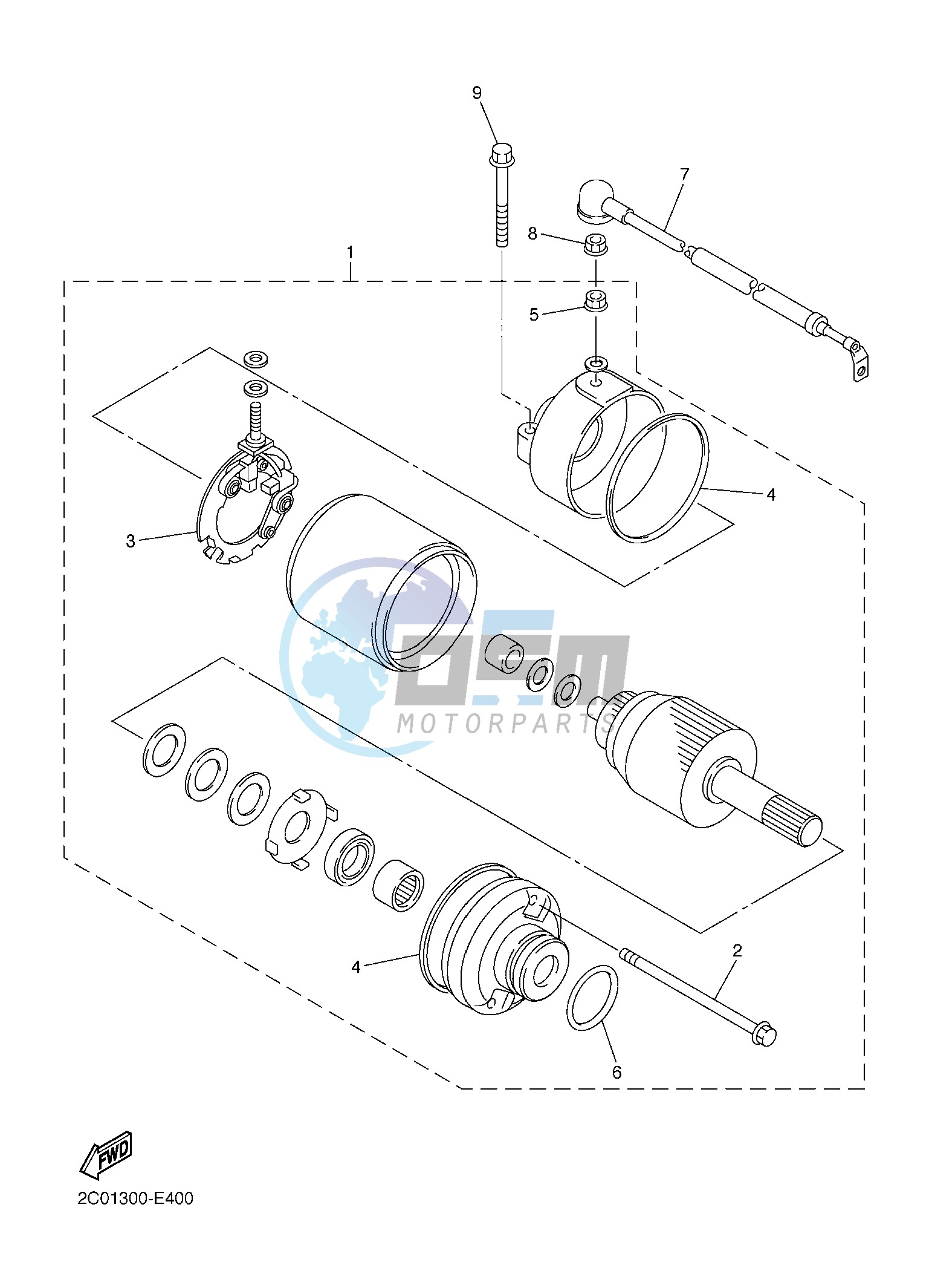 STARTING MOTOR