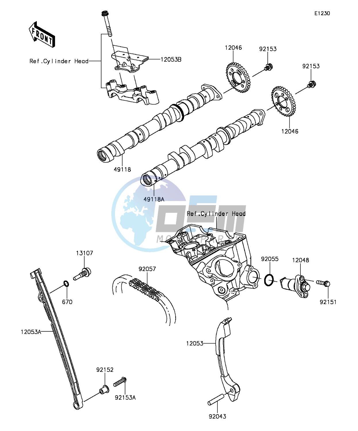 Camshaft(s)/Tensioner