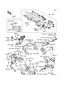 ER-6f EX650C9F GB XX (EU ME A(FRICA) drawing Chassis Electrical Equipment