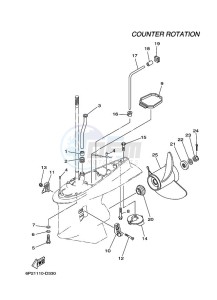 FL200C drawing PROPELLER-HOUSING-AND-TRANSMISSION-4