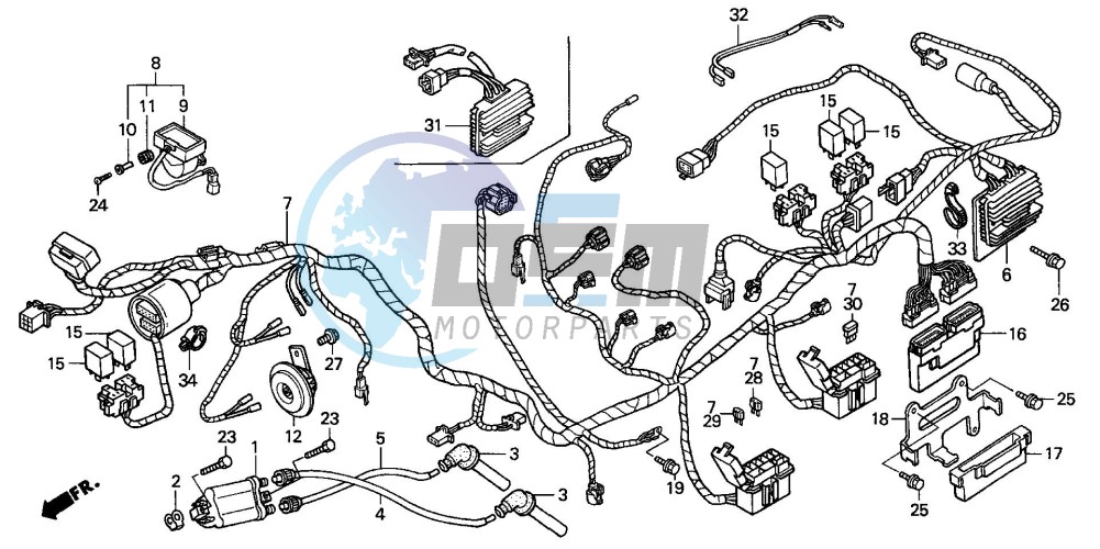 WIRE HARNESS (FJS6001/2/D3/D4/D5)